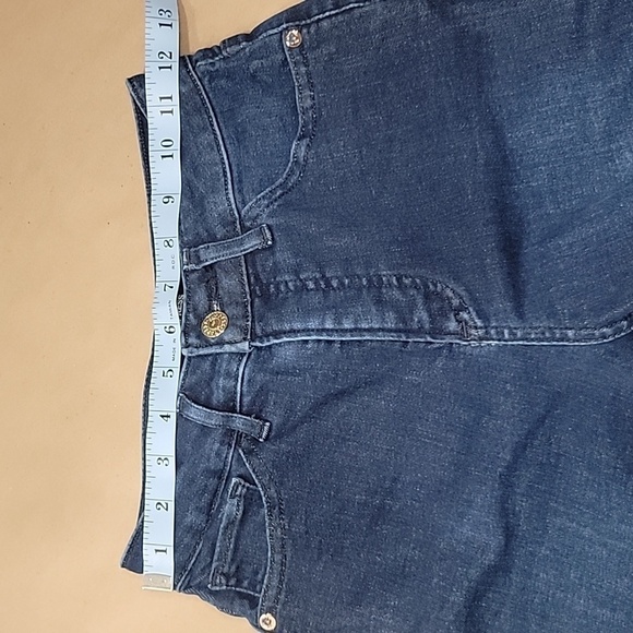 Express, Curvy Skinny, Size 2R, High-Waisted Jeans, Dark Wash, EUC - Picture 2 of 12